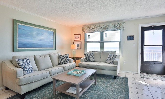 Sunset Beach Condo | Picture Perfect Views From Every Window! Corner Unit on Sunset Beach in Treasure Island.