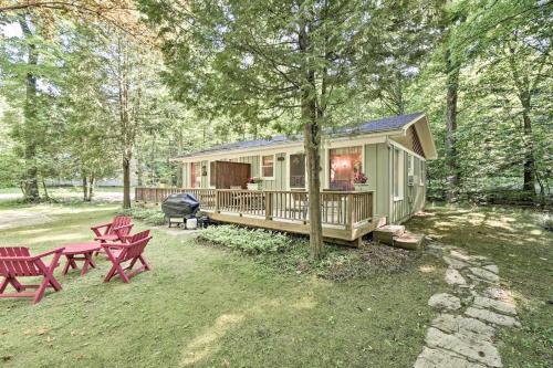 Fish Creek House | Pine Cottage Duplex with Deck Walk to State Park!