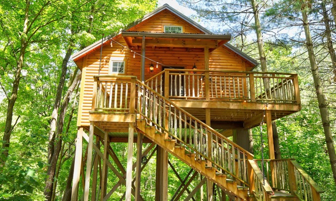 Millersburg House | Pine Cove Treehouses & Cabins