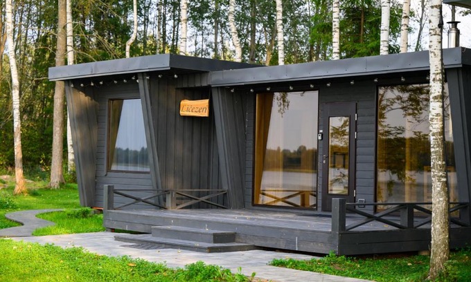 Balvi House | Pirtsmāja diviem Līčezeri