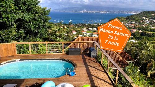 Trois-Ilets Apartment | Piscine et Vue Mer - F2 Cosy - Anse à l'Âne, 3-Îlets - Plage 5 min