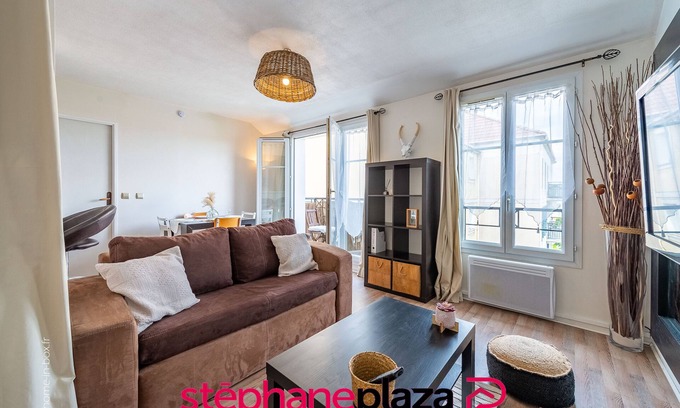 Bailly-Romainvilliers Apartment | Plaza Venvolles 01 Proche Disneyland Paris