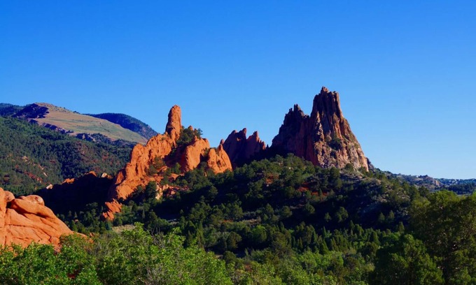 East Colorado Springs Apartment | Pleasant Stay! FOUR Pet-friendly Suites w/Kitchen, Onsite Pool, Free Breakfast!
