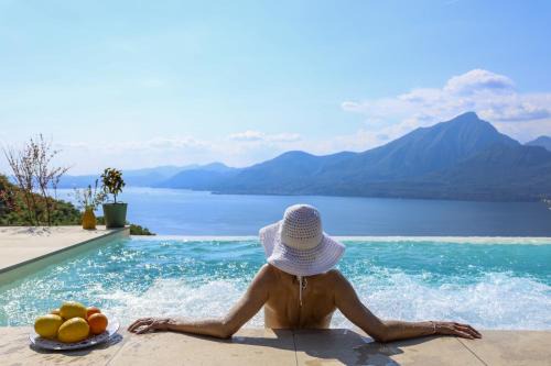 San Zeno di Montagna Villa | Podere Sabaina, Private Villa mit Pool, Seeblick und 3 Wohneinheiten zur Alleinnutzung