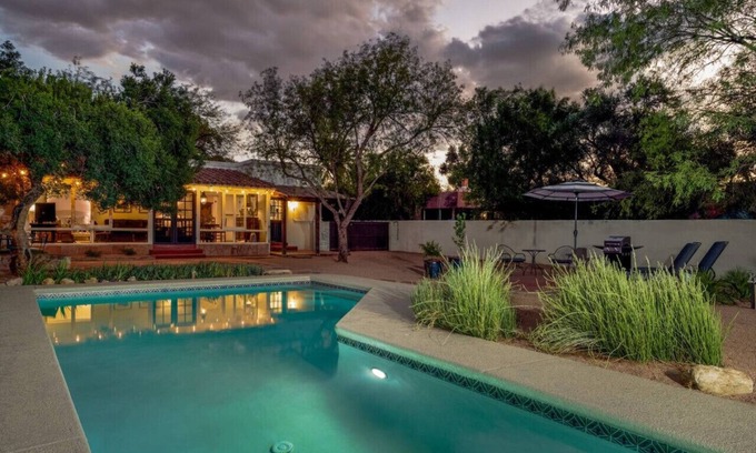 Blenman-Elm House | Pool/2BR 2BA/Historic & Charming/Fenced Yard