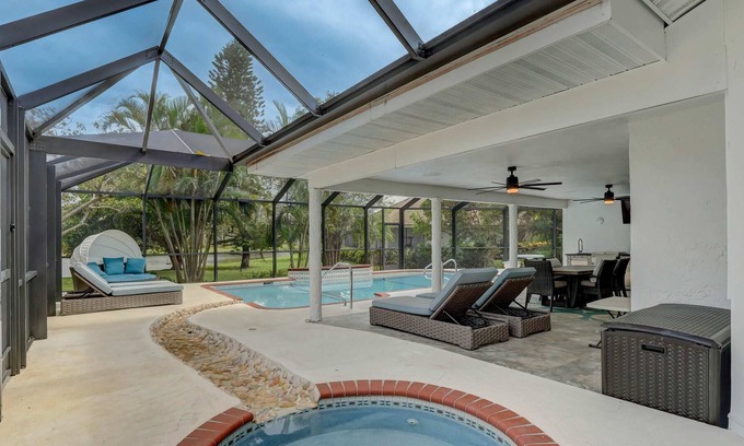 Kings Lake House | Pool and Spa Home in Kings Lake of Naples, Florida