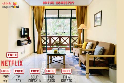 Malacca City Apartment | POOL VIEW 2 ROOM Mahkota Hotel Melaka