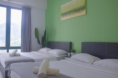 Genting Highlands Apartment | Pool View Family Suite 2bedrooms Free Wifi 8pax Midhill Genting Highlands