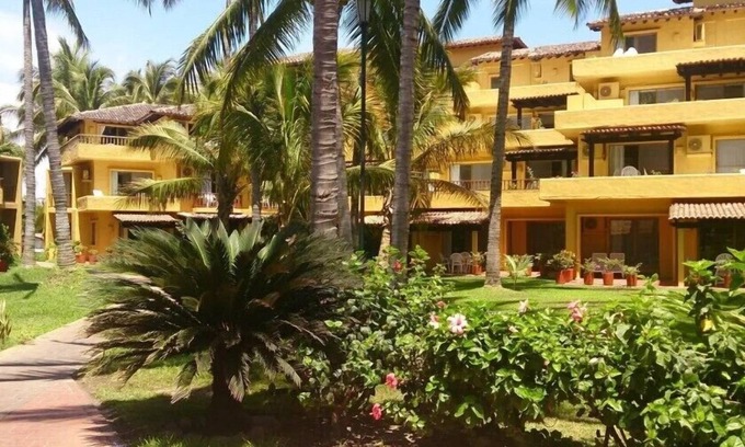 South Hotel Zone Hotel | Pool-view Inviting 2BR Condo Near the Beach with Tennis Court