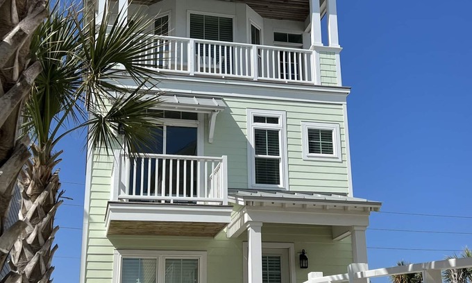 Atlantic Beach House | Poolside House w/Ocean Views, Steps from Beach & Restaurants