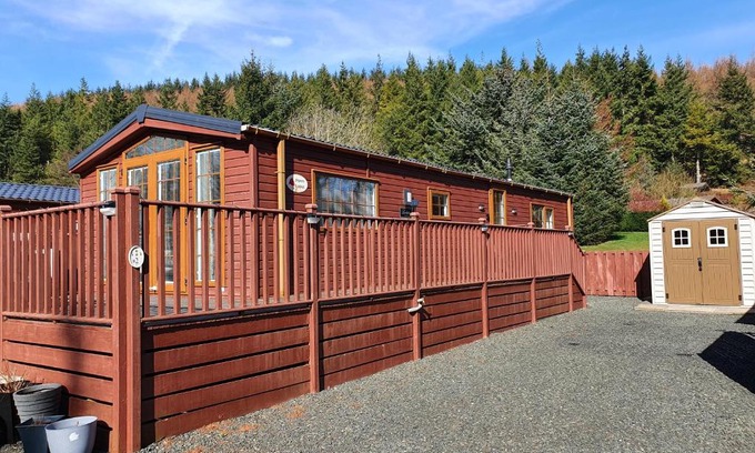 Dollar House | Poppy Lodge Glendevon Scotland