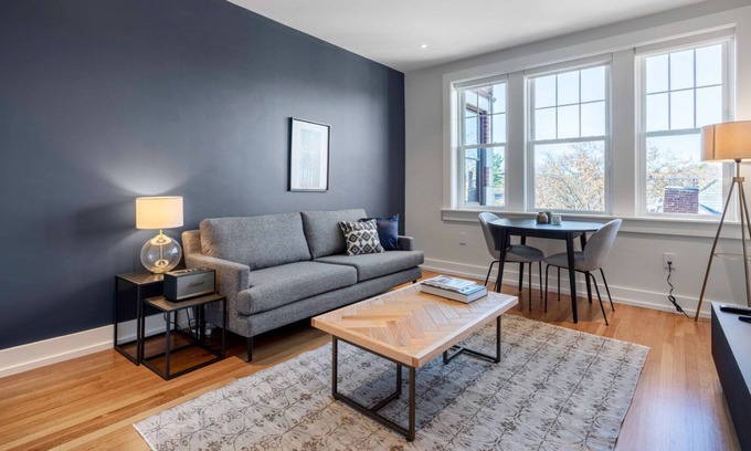 Agassiz Apartment | Porter Square 1BR w/ W/D in building in Harvard Square, by Blueground