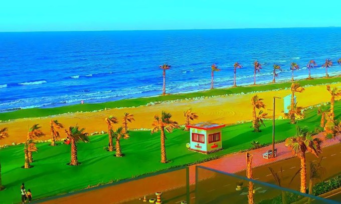 Al-Manasrah Resort | Porto Said شاليه ملكى صف اول بحر بورتو سعيد