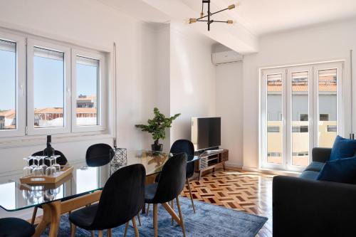 Centro / Baixa Apartment | Poveiros Terrace - 3BR Downtown apartment with AC