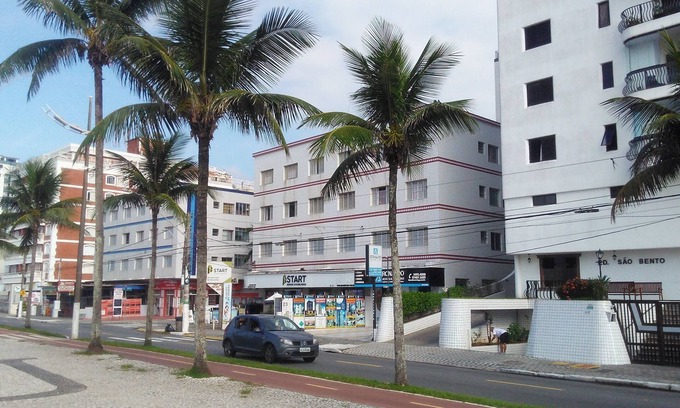 Tupi Apartment | PRAIA GRANDE: Excellent apartment. Full sea view. Accommodates 8 people. Wi-Fi