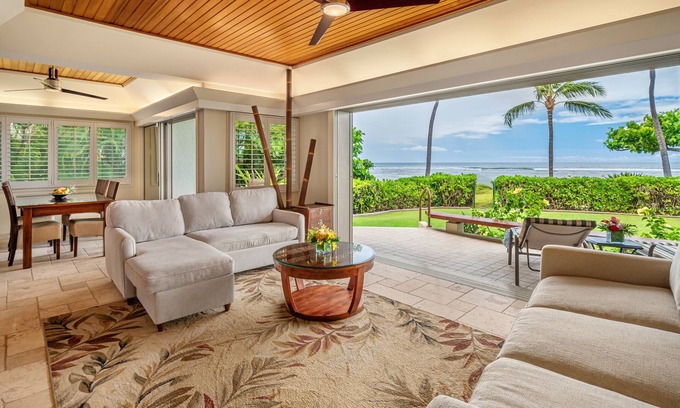 Historic Lahaina Front Street Condo | Premier, Beachfront Hotel, Puunoa Beach Estates #101