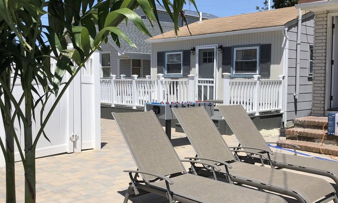 Seaside Heights Cottage | PREMIER HOST LISTING - 2 BR Private Cottage, On Site Pool, One Block to Beach !