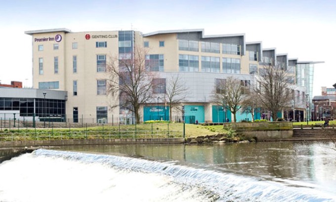 Derby Hotel | Premier Inn Derby CC Riverlights
