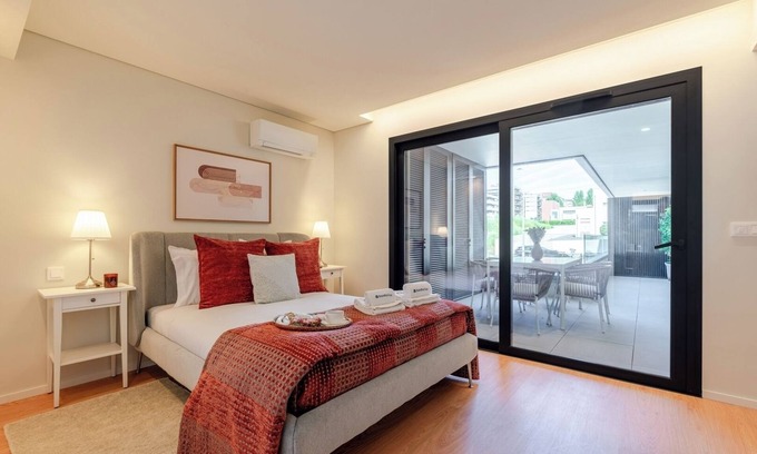 Canidelo Apartment | Premium Apartment w/Garage and Balcony by HostWise