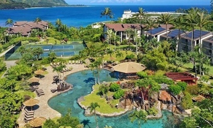 Princeville Resort | Princeville Ocean View Resort 2BR Condo. Private path to walk to the beach!