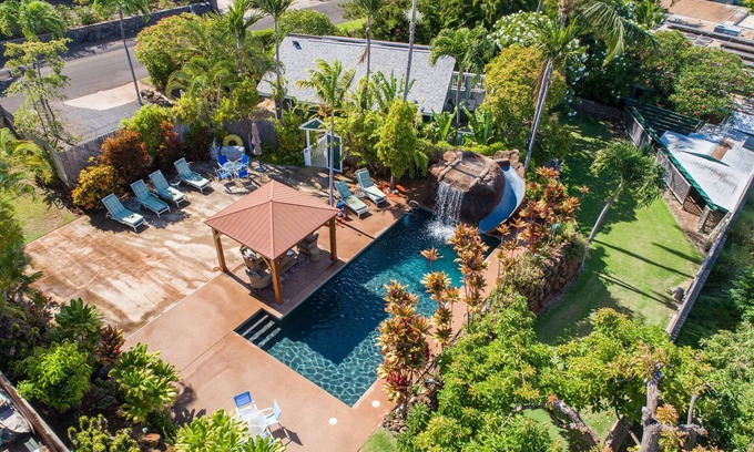 Wailea Cottage | Private 2BR Cottage House with Waterfall Pool Maui Meadows Permitted
