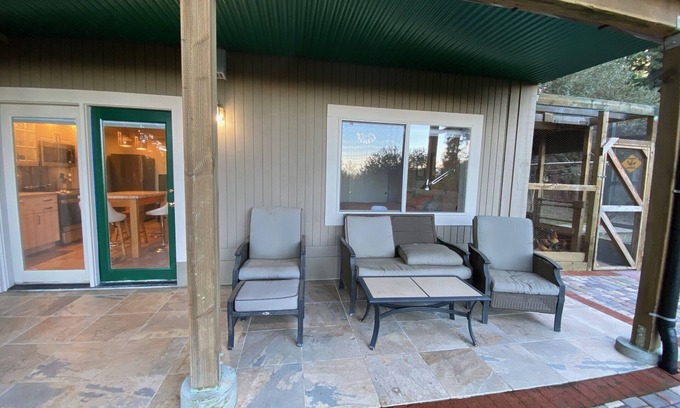 Holy City Apartment | Private apartment in Los Gatos mountains with patio and beautiful view