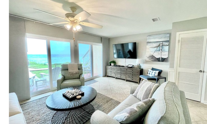 Seacrest Condo | PRIVATE BEACH-You deserve this-Luxury ground-level 1-bedroom ON THE BEACH on 30A