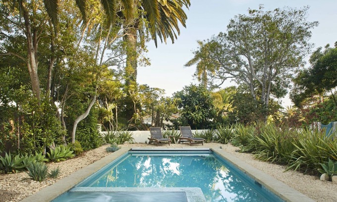 East Mesa House | Private Heated Pool & Spa in Historical Adobe - only a two minute walk to the beach!