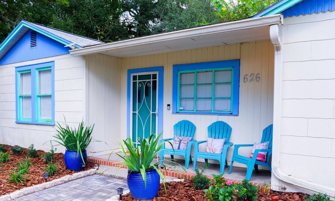 Ocala House | Private Home Central Ocala, Fully Fenced Yard, Remodeled, Piano, Pet Friendly