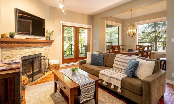 Upper Village House | Private Hot Tub+Garage, Short Walk To Ski-In/Out, Close to Bike Trails, Managed By Aloha Whistler
