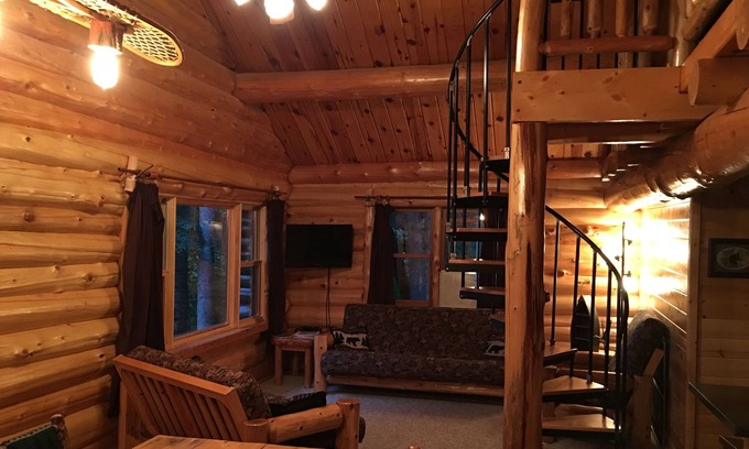 Marcell House | Private, Lake-front Log Cabin, no additional cleaning fees