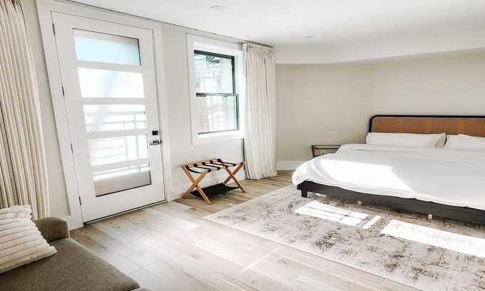 Columbia Heights House | Private Modern Luxury Suite in Historic Stone Home