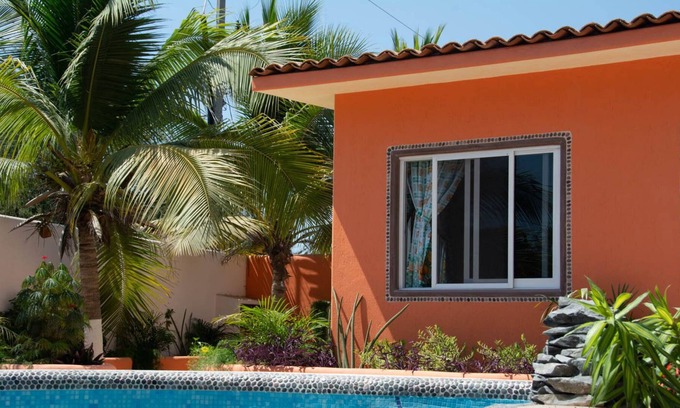 Barra de Potosi House | Private new CASITA-1 of 4, pool, beach access , private patio & restaurants