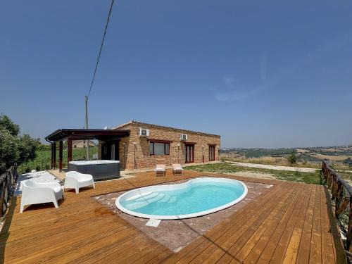 Monte San Pietrangeli House | Private Pool & Jacuzzi with View by Host Hero