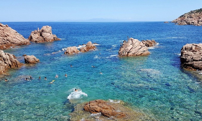 Costa Paradiso House | Private pool 10 meters, sea view, air conditioning, carport