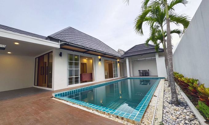 Pa Klok Villa | Private Pool Villa - 2 Bedroom with garage in gated community