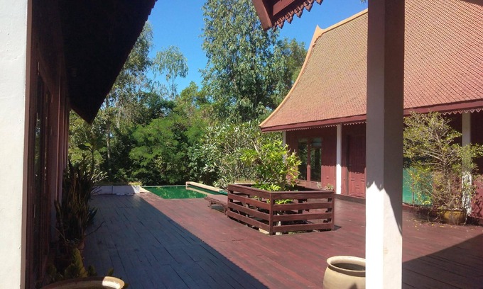 Um Chan House | Private pool villa in the countryside. Full board.