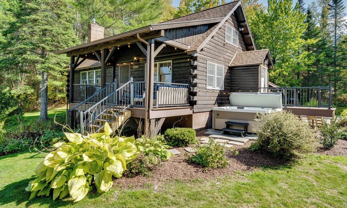 Shrewsbury Cabin | Private Spring-Fed Pond: Idyllic Shrewsbury Cabin!