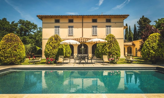 Po' Bandino Villa | Private Villa with A/C, private pool, WIFI, TV, veranda, pets allowed, close to Montepulciano