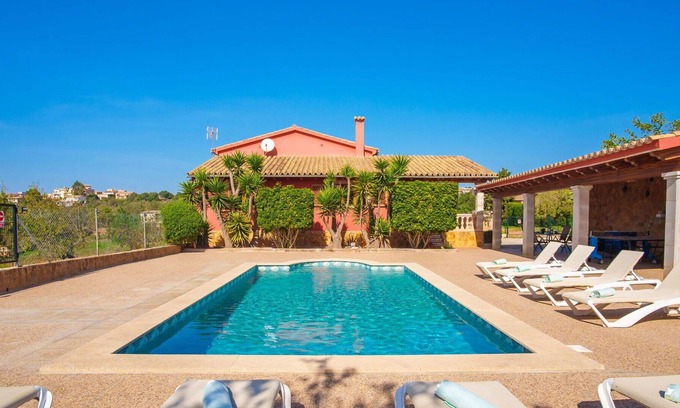 Portol Villa | Private Villa with A/C, WIFI, private pool, TV, patio, pets allowed, panoramic view, parking