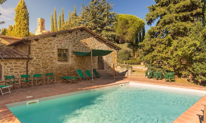 Volpaia Villa | Private Villa with WIFI, private pool, TV, terrace, panoramic view, close to Greve In Chianti