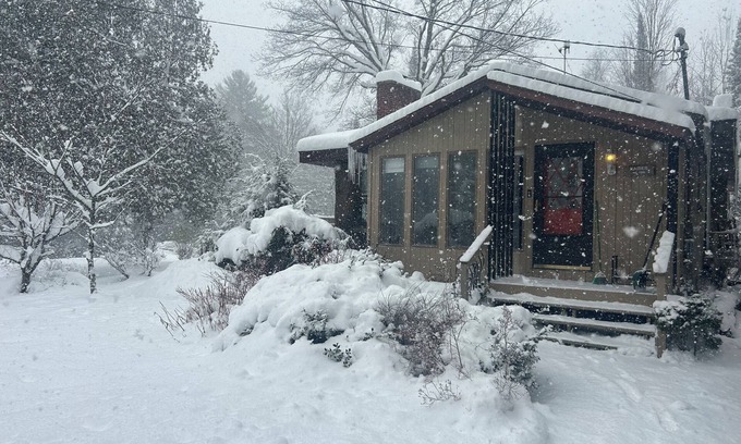 Frederic Cottage | PrivateAuSableRiverRetreat-Frederic, MI Sleeps 6