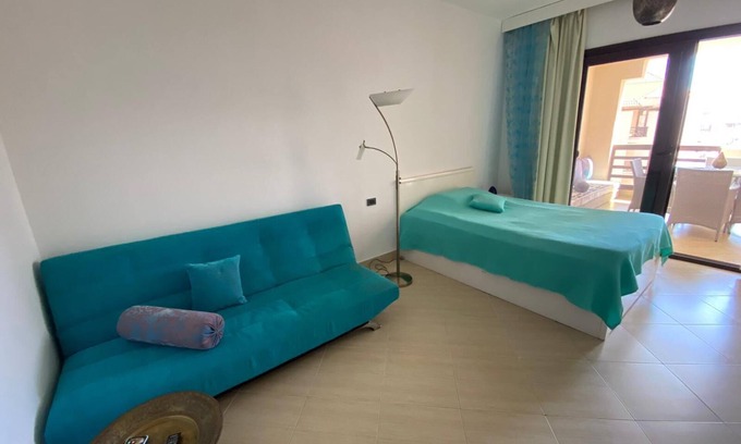 Al Mamsha El Seyahi Apartment | Privatstrand, Liegen, Sonnensegel, Shops, SPA, Pools, Aquapark