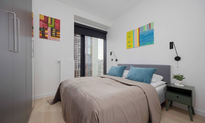 Centrum Apartment | Prosta 69C | Warsaw | Prestigious Apartment | Parking Space | Air Conditioning |