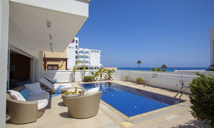 Protaras Villa | Protaras Villa Zinnia Near Sunrise Beach