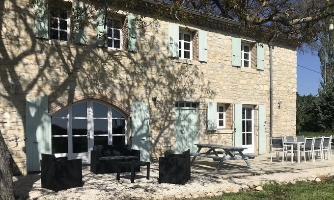 Sauzet Other | Provencal farmhouse in the countryside, with secure swimming pool.