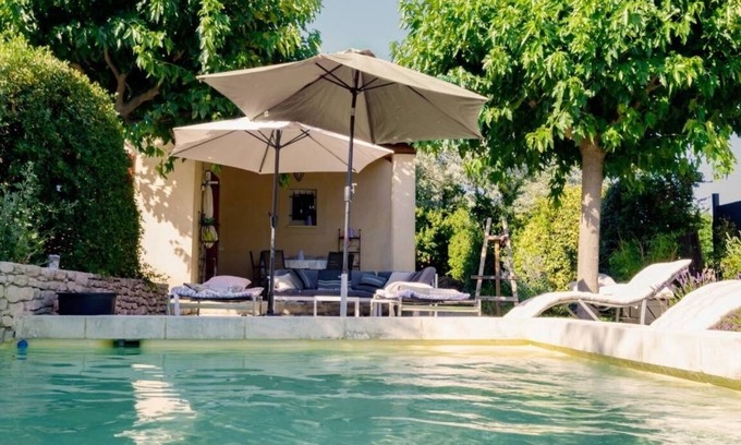 Oppede Villa | PROVENCE-LUBERON- OPPEDE grand standing-design, comfort, view and private pool.