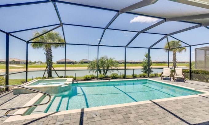 Punta Gorda House | Punta Gorda Home w/Lanai & Golf Course View!