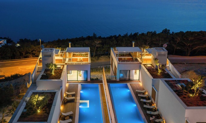 Omis Villa | Pure Luxury Exclusive Twin Villas in charming Omiš