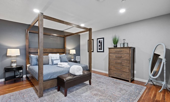 Baker City Apartment | Pythian Castle Hideaway - New! Gorgeous Downtown Space, 1 Bdrm, Local Golfing 50% Off!
